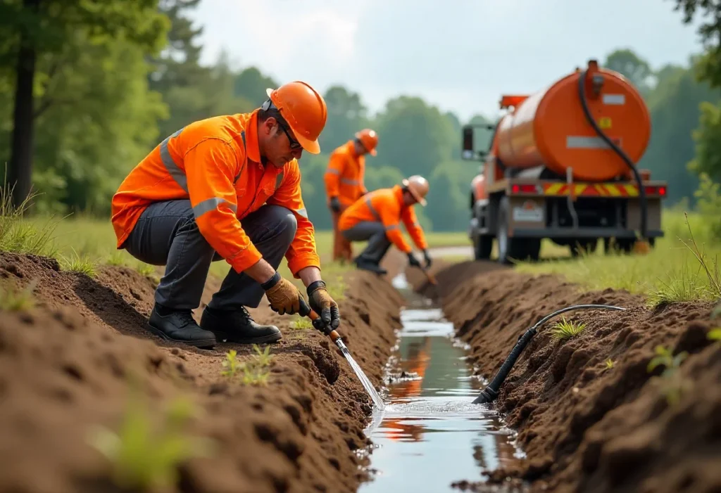 Drenaje Pluvial y Campos de Infiltración en miami fl